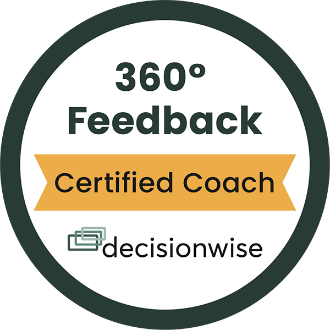 DecisionWise 360° Feedback Certified Coach badge